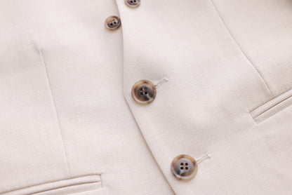 Tuxedo Jacket - Ivory