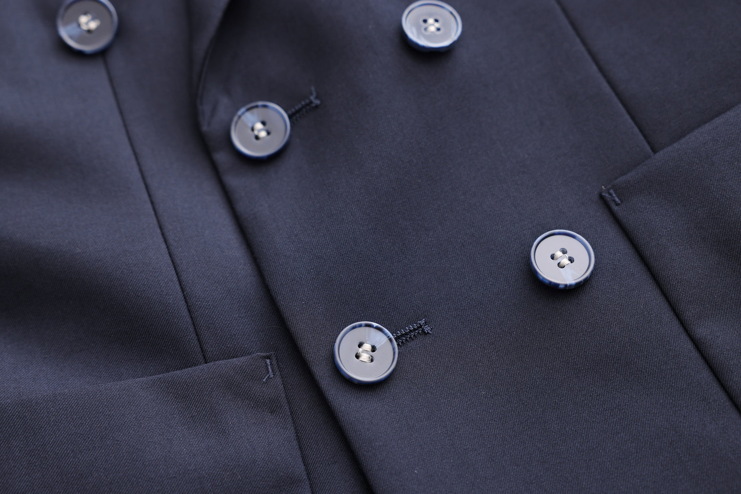 Double-Breasted Jacket - Navy