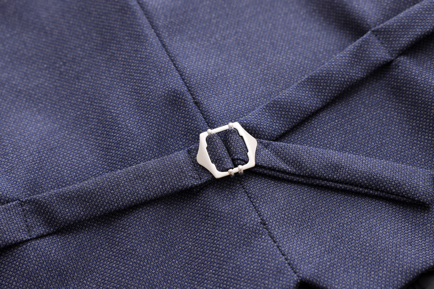 Honeycomb Textured Vest - Navy