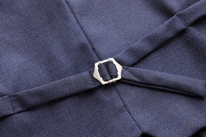 Honeycomb Textured Vest - Navy