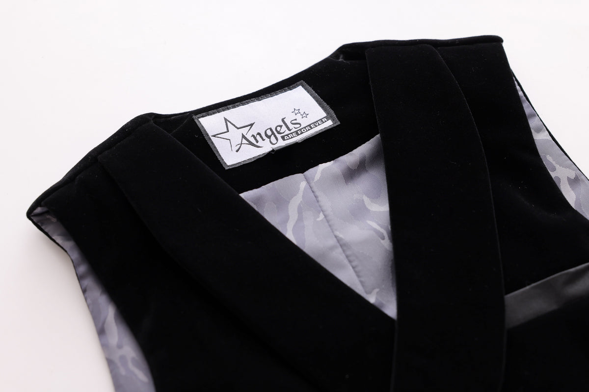Velvet Combination Vest