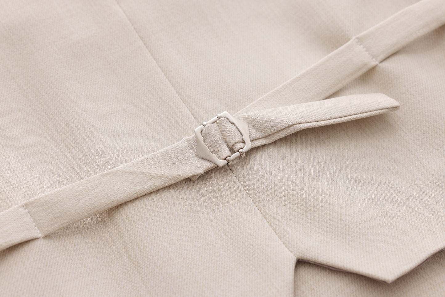 Waffle Vest - Ivory