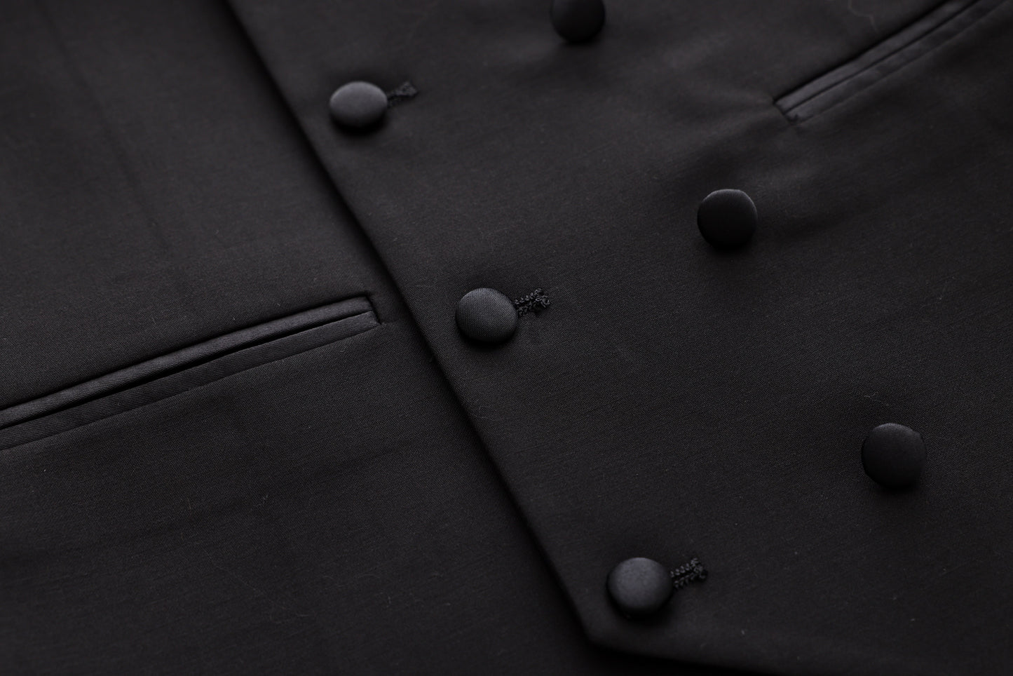 Satin Vest - Black