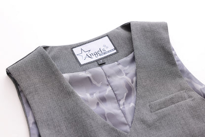Mosaic Vest - Grey