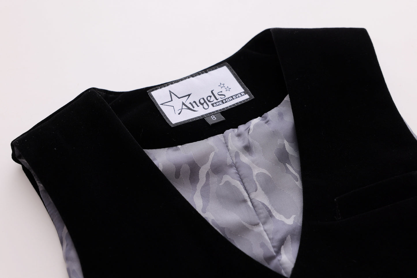 Velvet Vest - Black