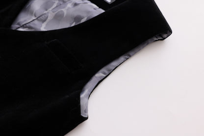 Velvet Vest - Black