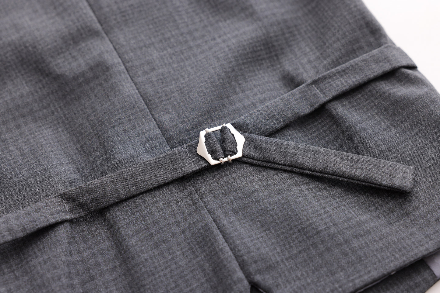 Checkered Vest - Grey