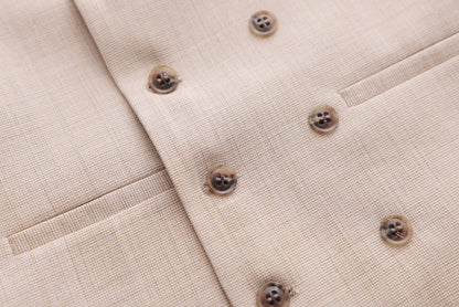 Waffle Vest - Mocha