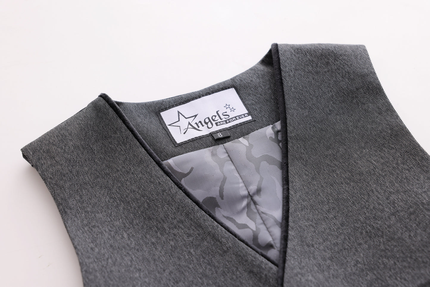 Herringbone Vest - Black
