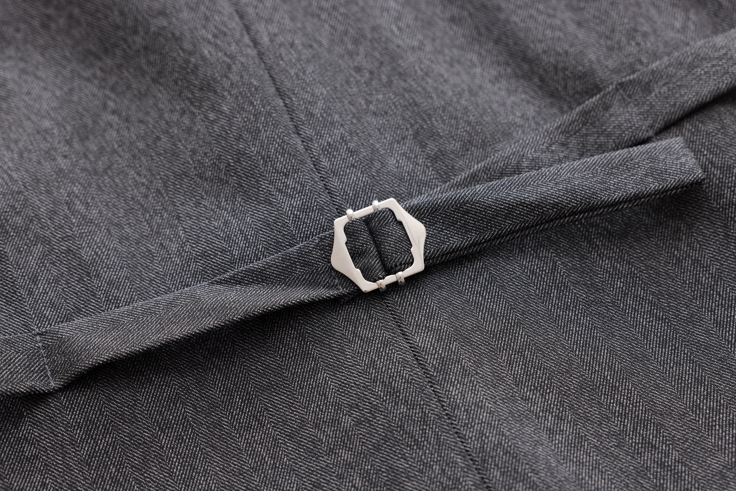 Herringbone Vest - Black