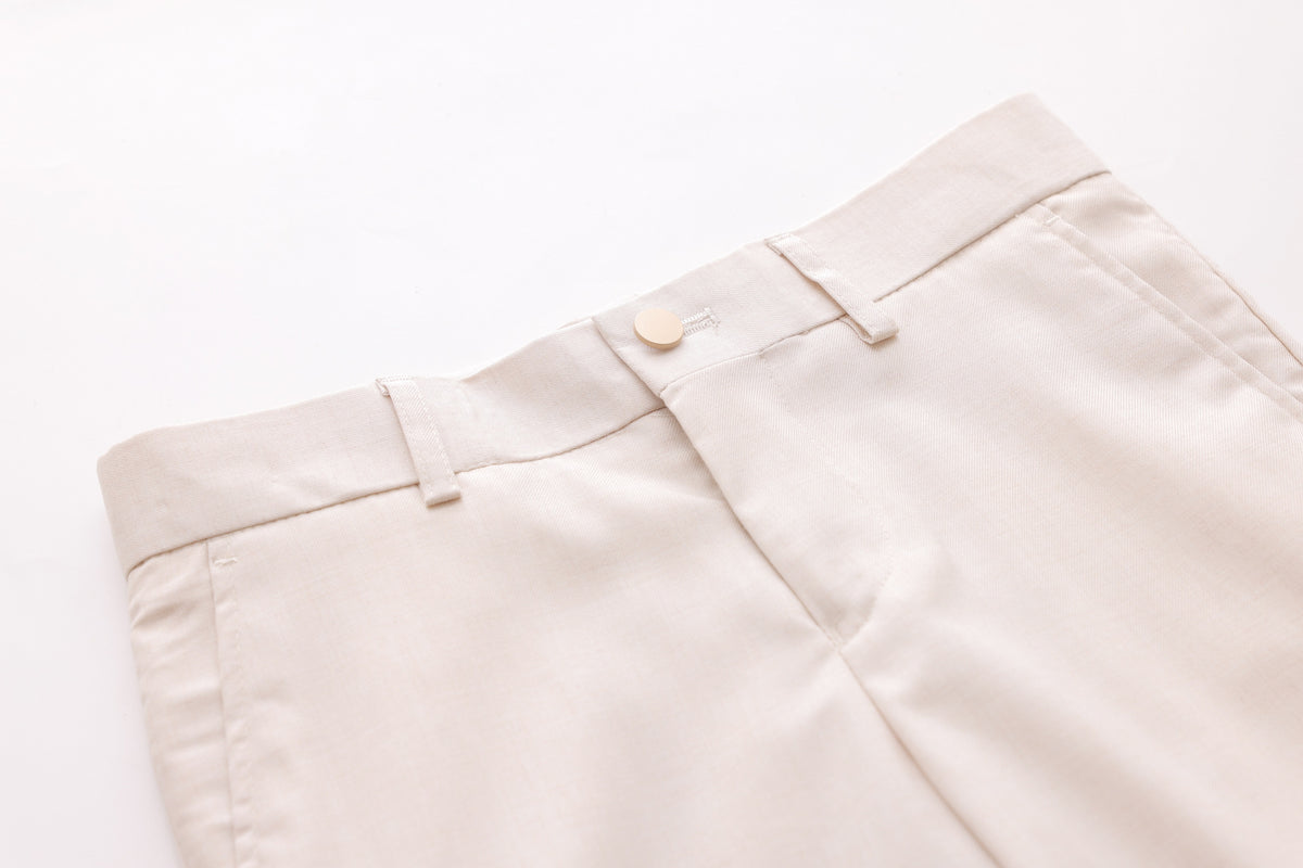 Classic Trousers - Ivory