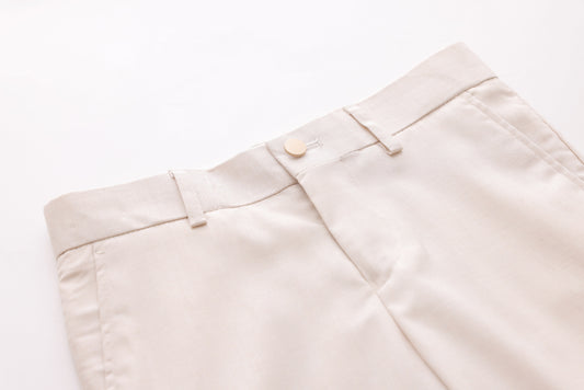 Classic Trousers - Ivory