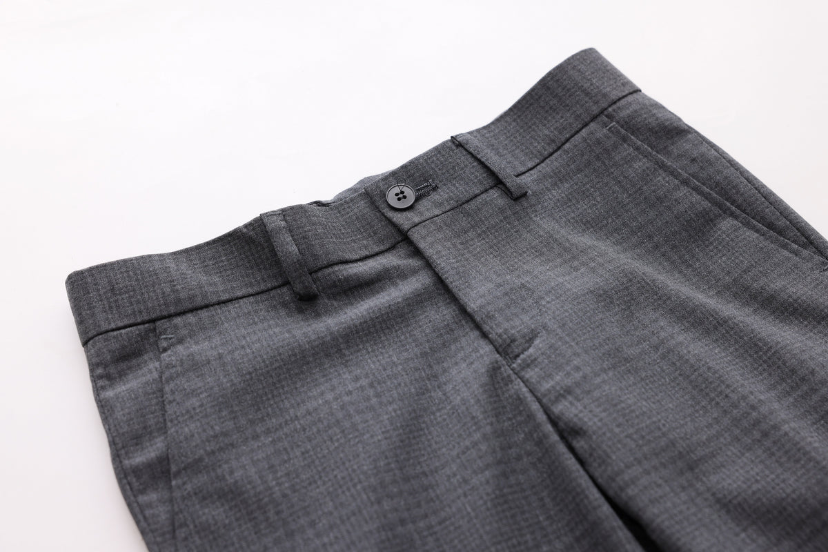 Checkered Trousers - Grey