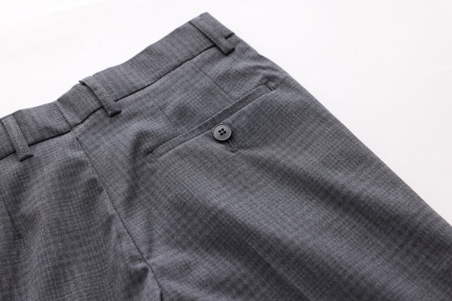 Checkered Trousers - Grey
