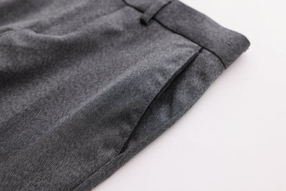 Herringbone Trouseres - Black