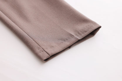 Diagonal Piping Trousers - Brown