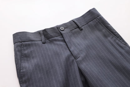 Striped Trousers - Grey