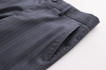 Striped Trousers - Grey