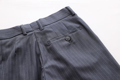 Striped Trousers - Grey