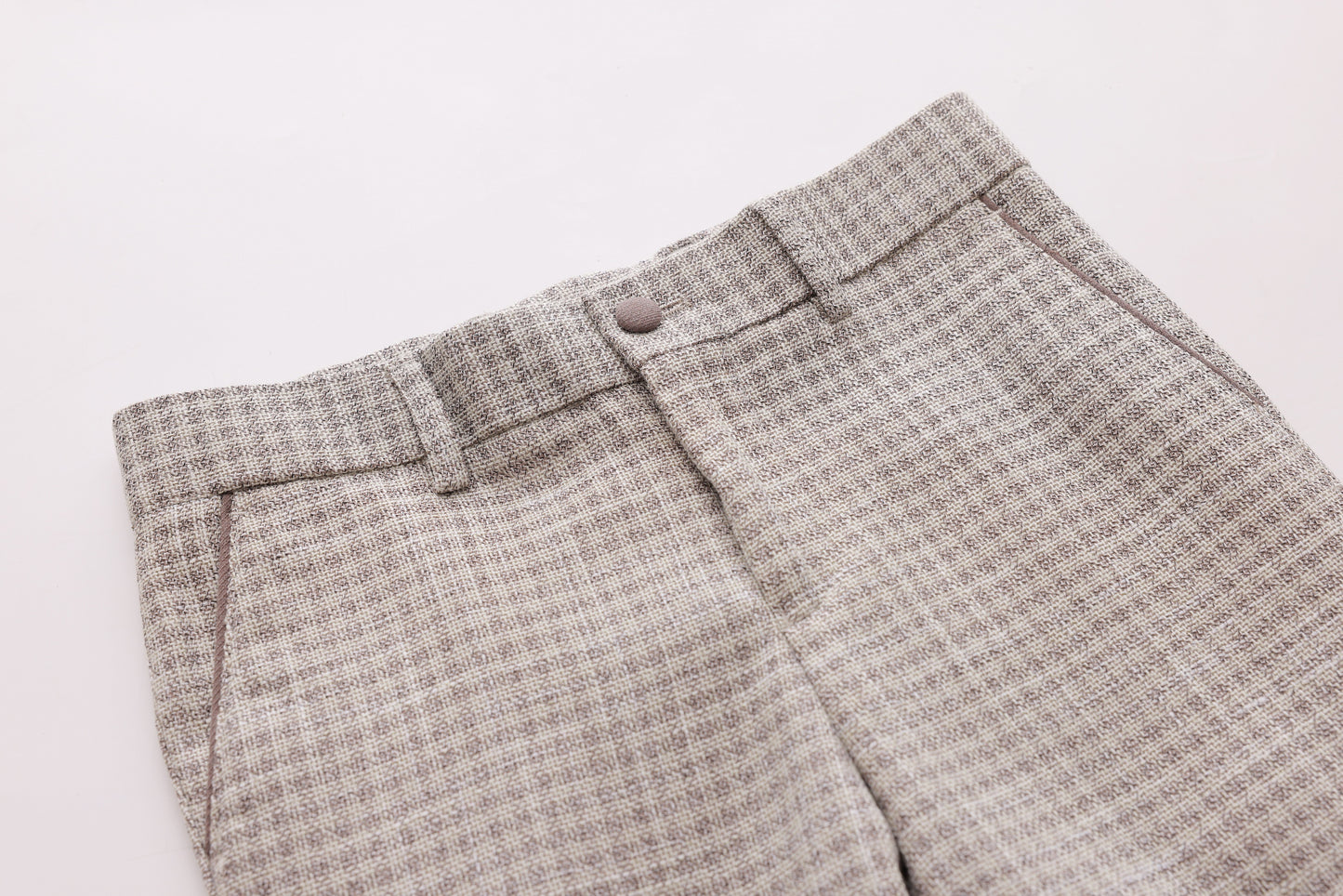 Pepita Trousers - Mocha