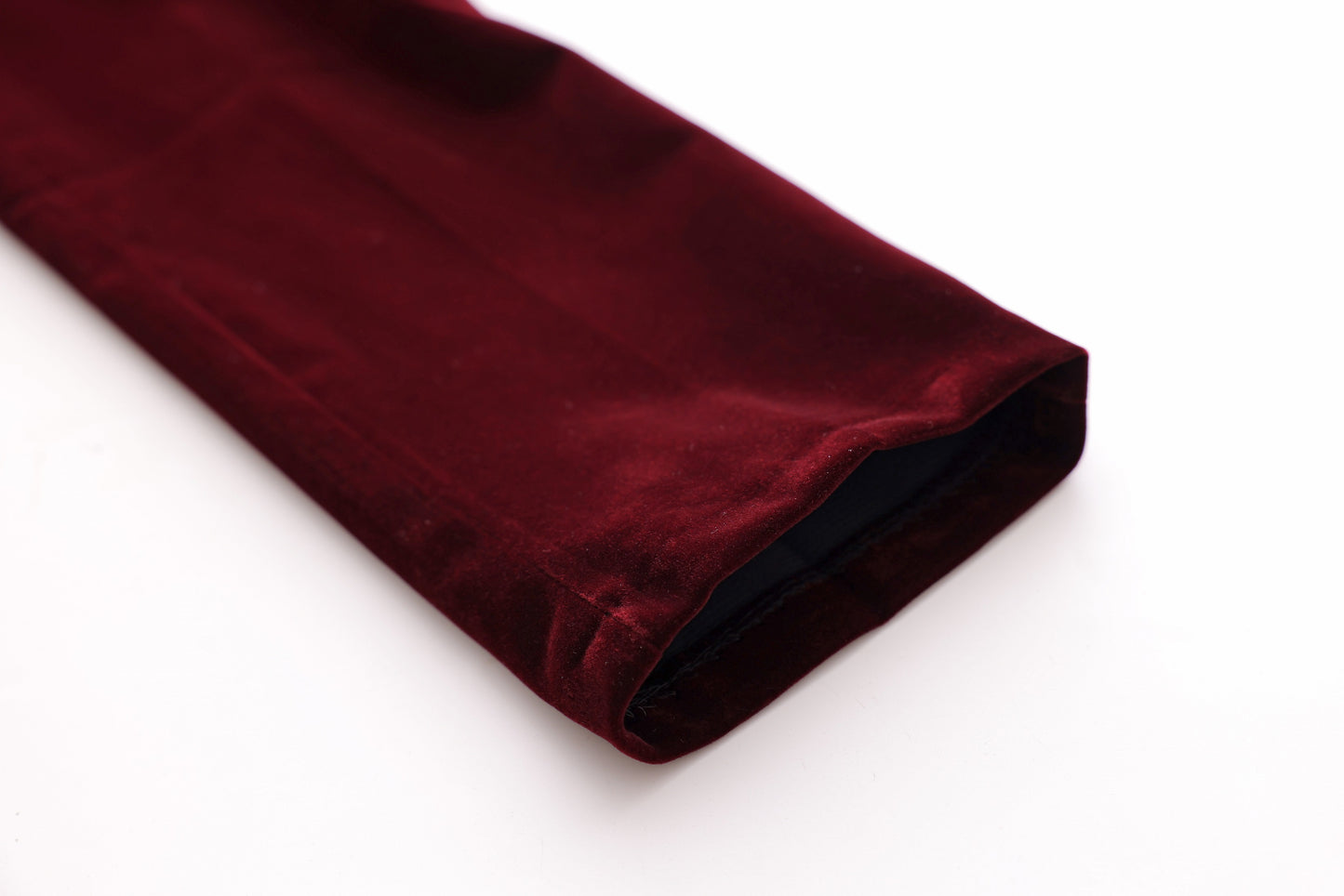 Velvet Trousers - Burgundy