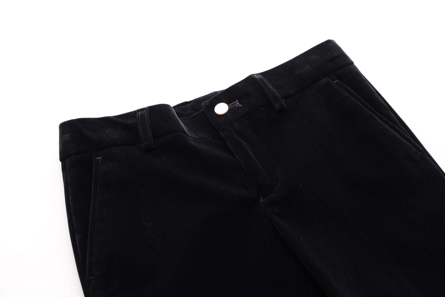Velvet Trousers - Black