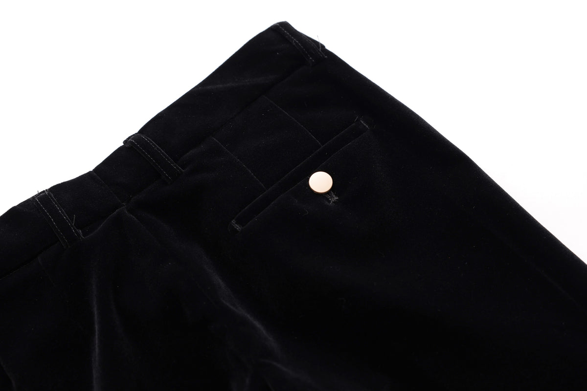 Velvet Trousers - Black