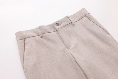 Piping Trousers - Mocha