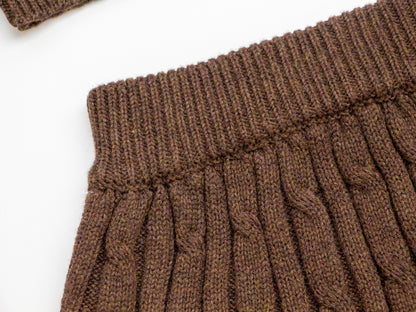 Cable Knit Skirt