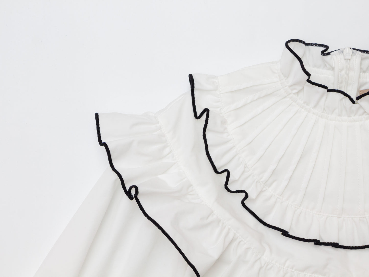Ruffle Blouse - Black