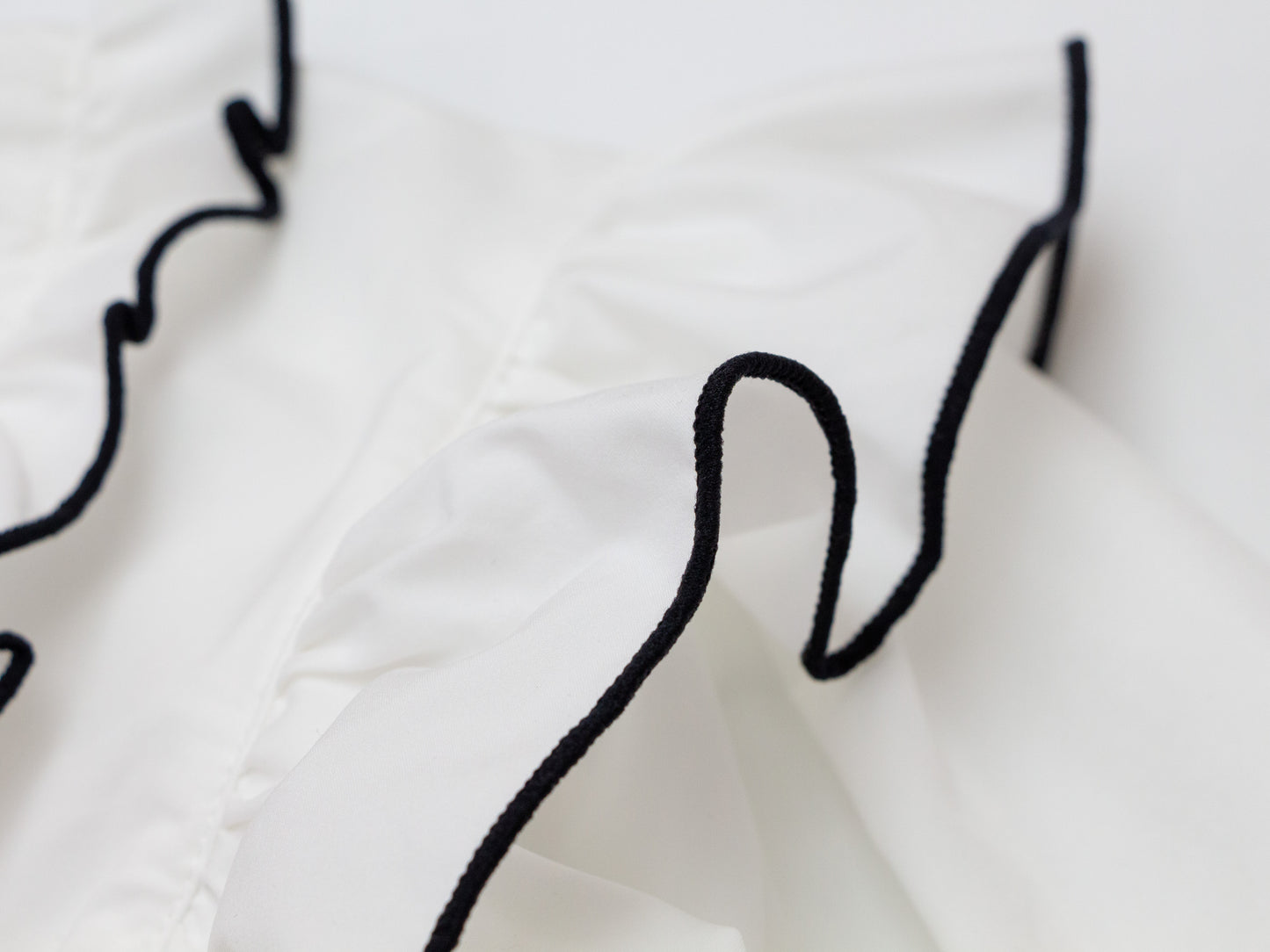 Ruffle Blouse - Black