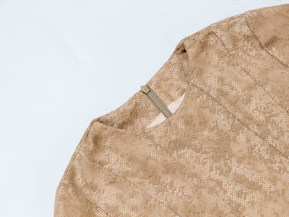 Mesh Tiered Dress - Mocha