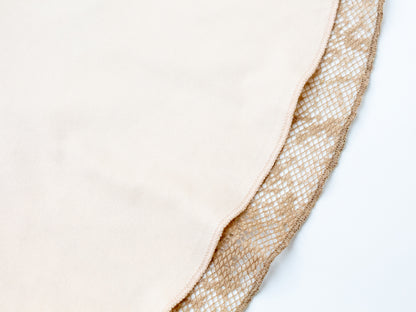 Mesh Tiered Dress - Mocha