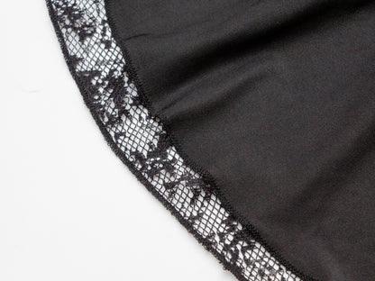 Mesh Tiered Dress - Black