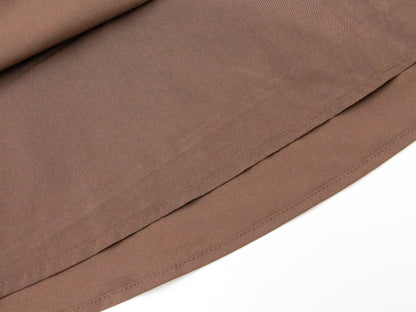 Velvet Bow Pinafore - Brown