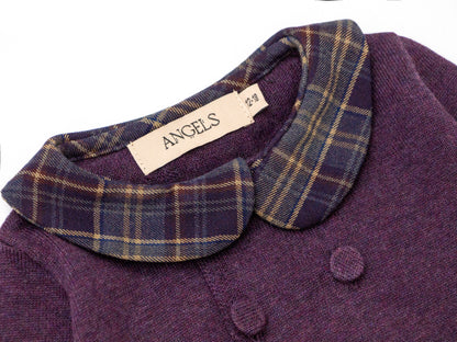 Burberry Knit Set - Plum