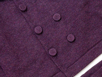 Burberry Knit Set - Plum