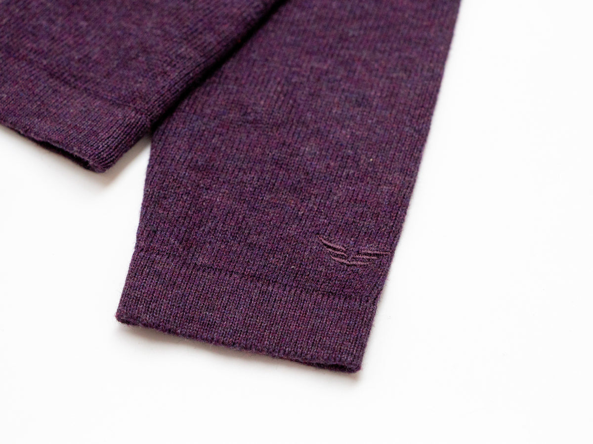 Burberry Knit Set - Plum