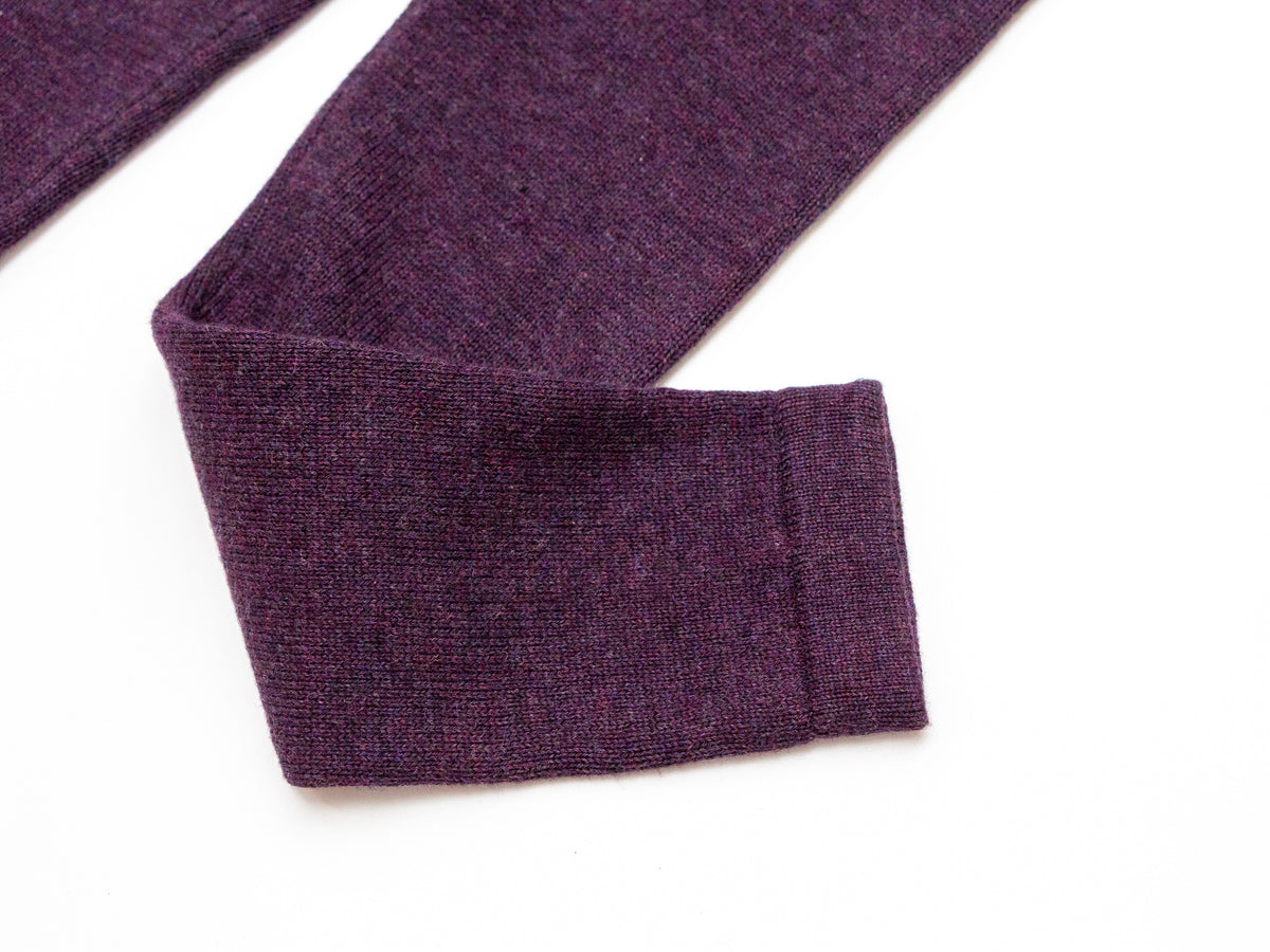 Burberry Knit Set - Plum