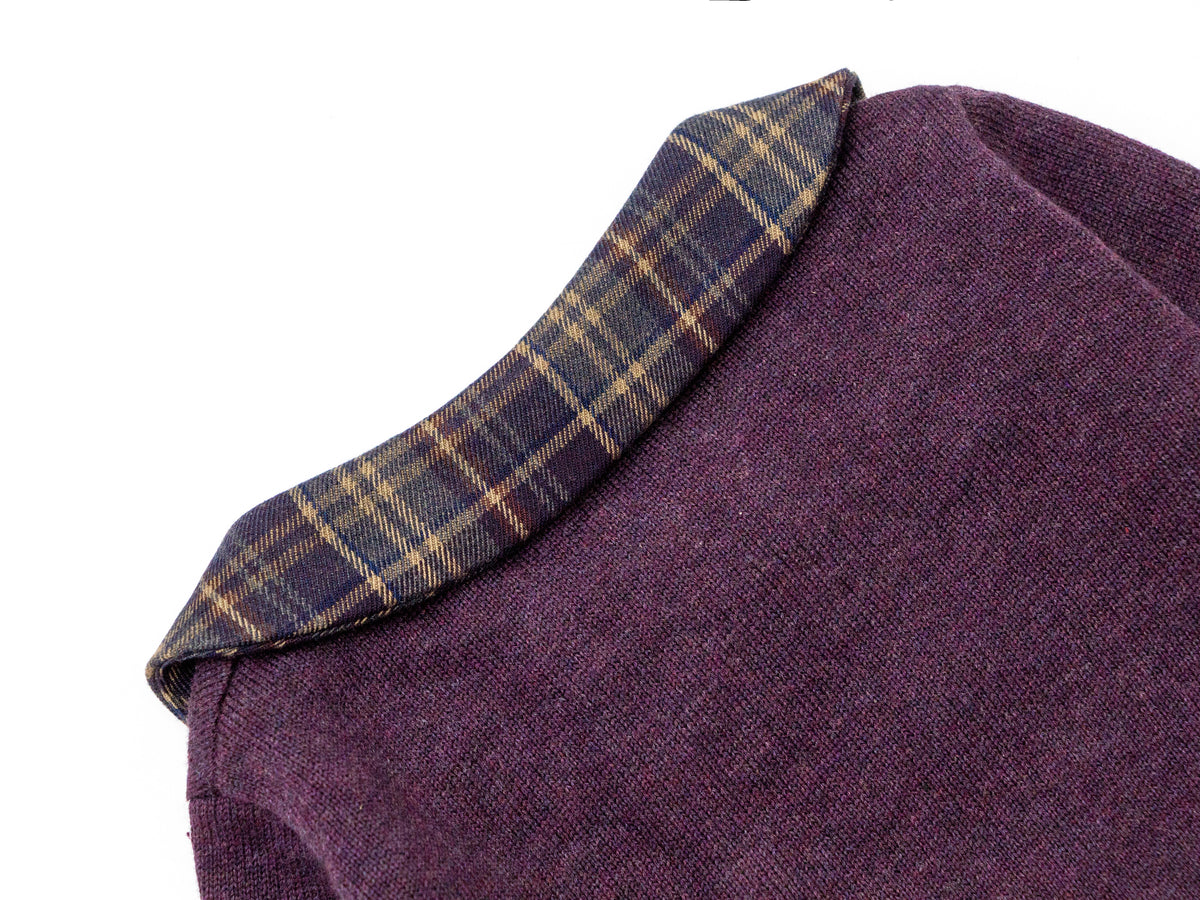 Burberry Knit Set - Plum