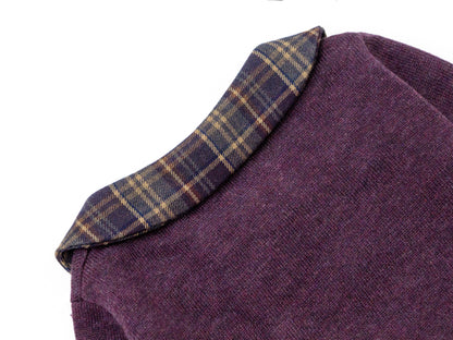 Burberry Knit Set - Plum