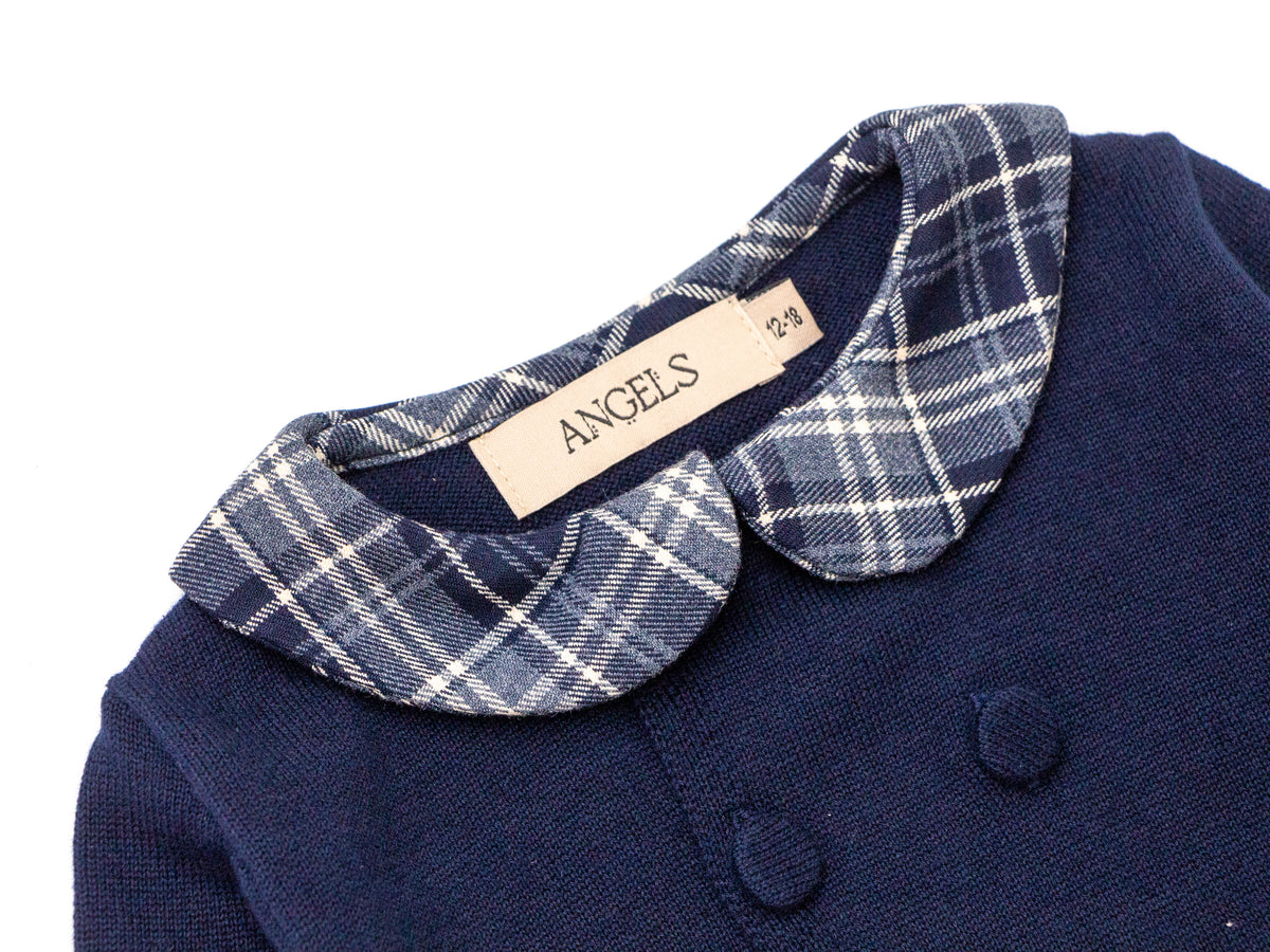Burberry Knit Set - Navy