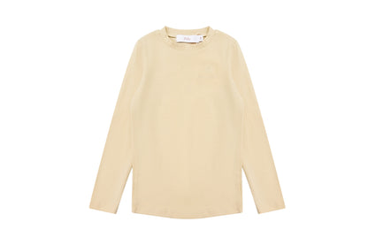 Embroidered Turtleneck - Cream