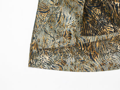 Mesh Dress - Leopard