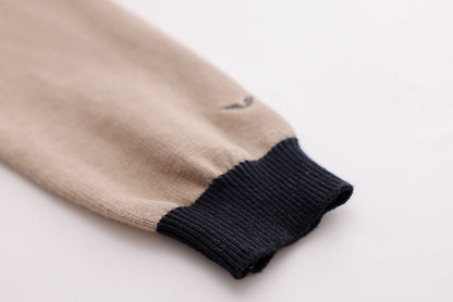 Combination Polo Knit - Mocha
