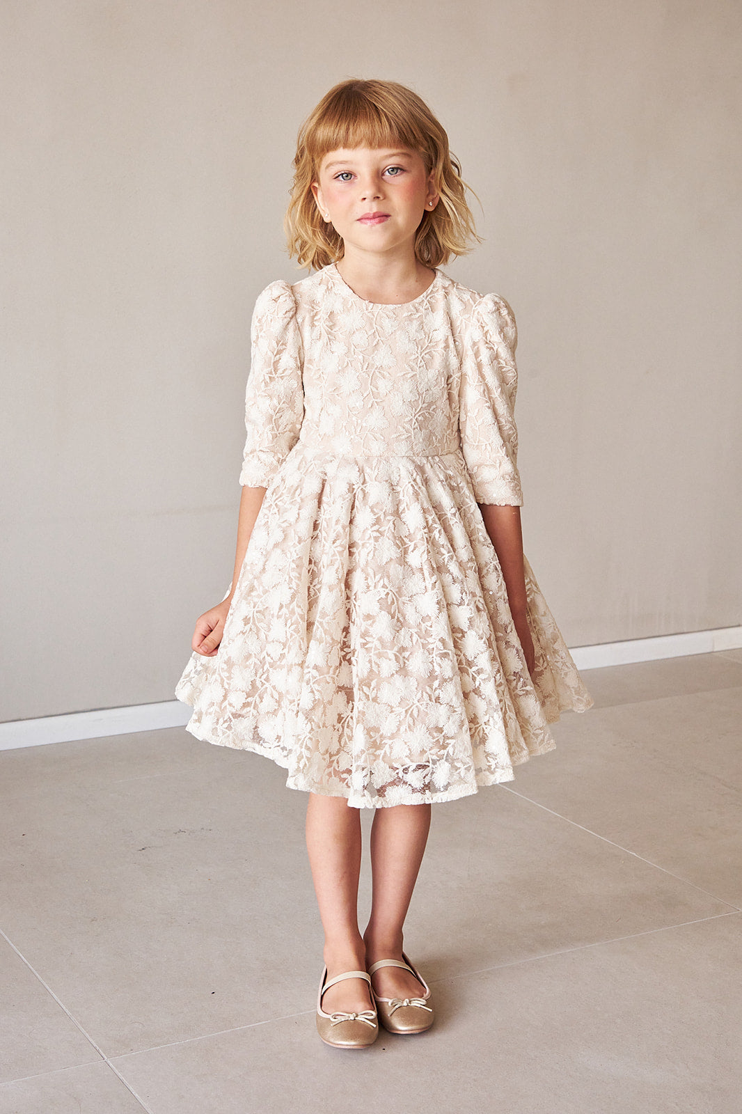 Floral Flared Dress