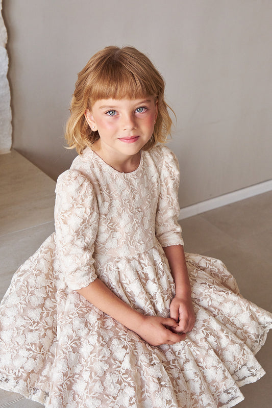 Floral Flared Dress