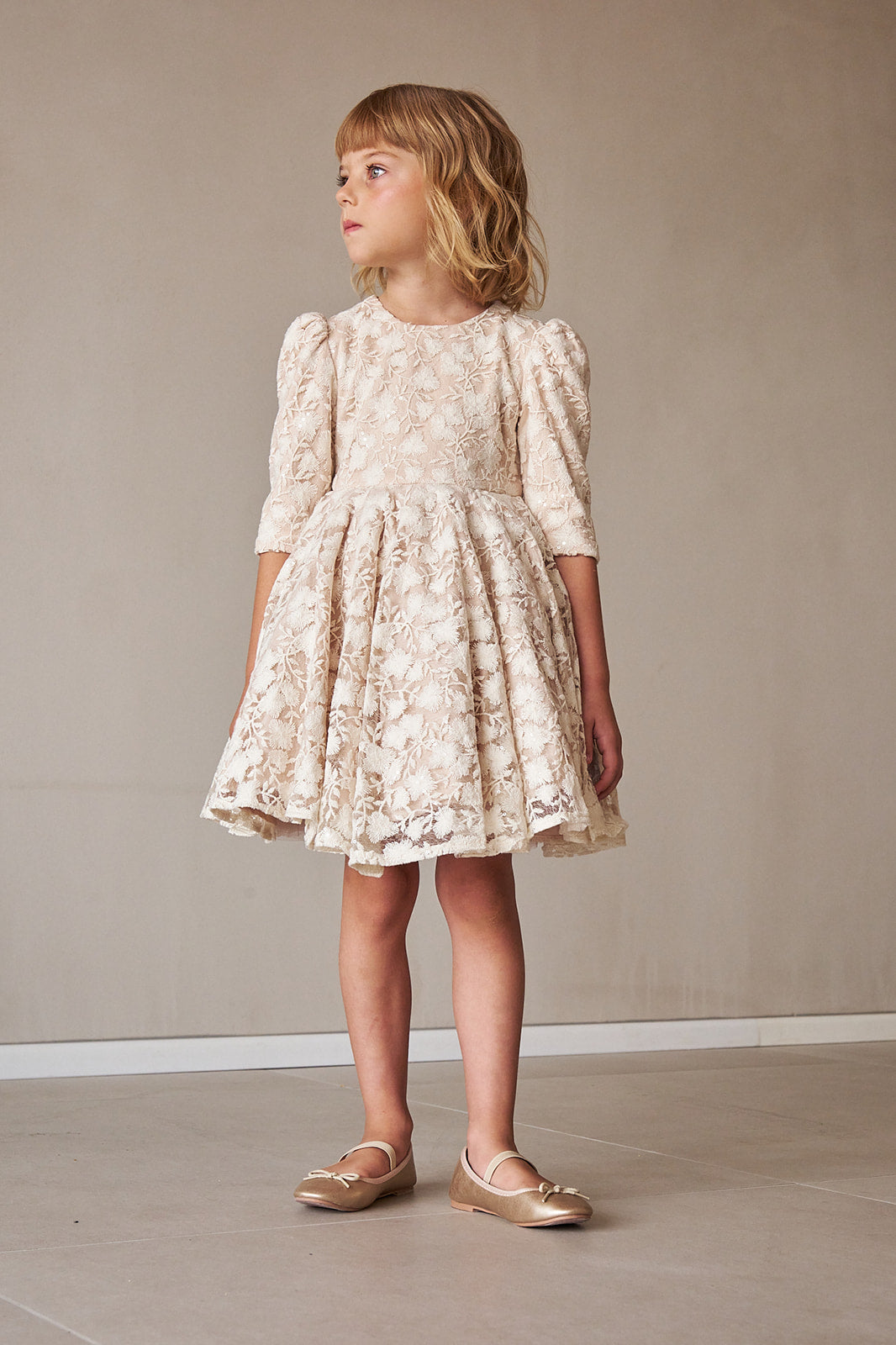 Floral Flared Dress