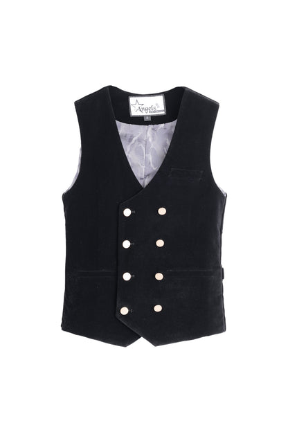 Velvet Vest - Black
