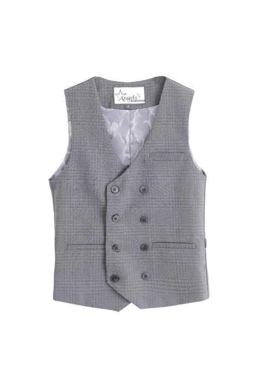 Mosaic Vest - Grey